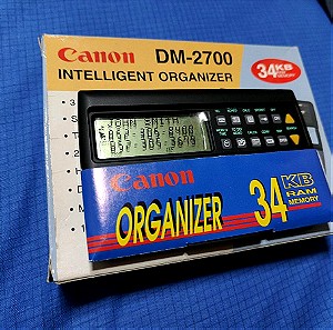 Canon Intelligent Organiser DM-2700 34KB RAM Memory Vintage 1996