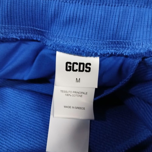 GCDS men's shorts new, size M, blue, 100% cotton