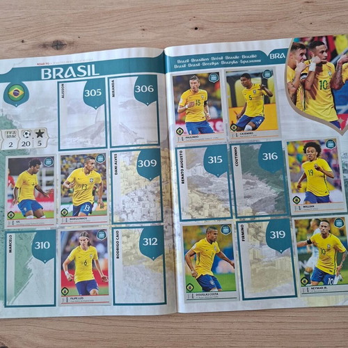 Road to Russia FIFA World Cup 2018 Panini Sticker Album like new