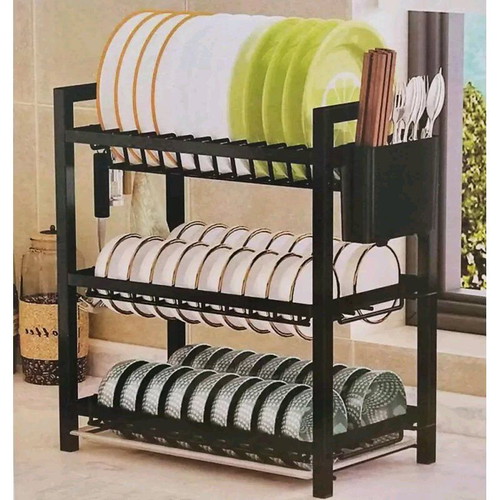 Metal sink dish rack 42x42x20 cm new