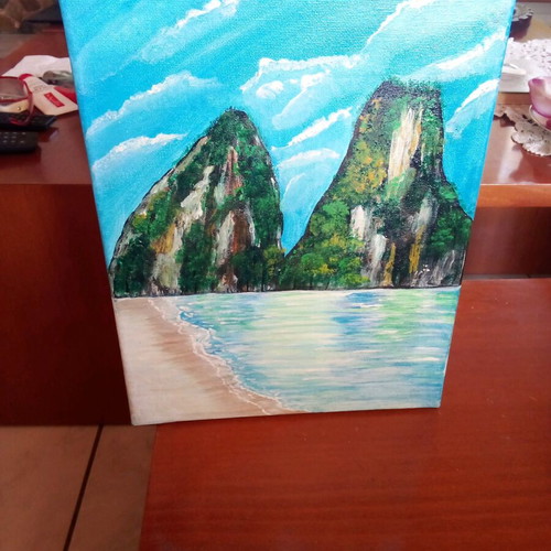 Painting on canvas like new