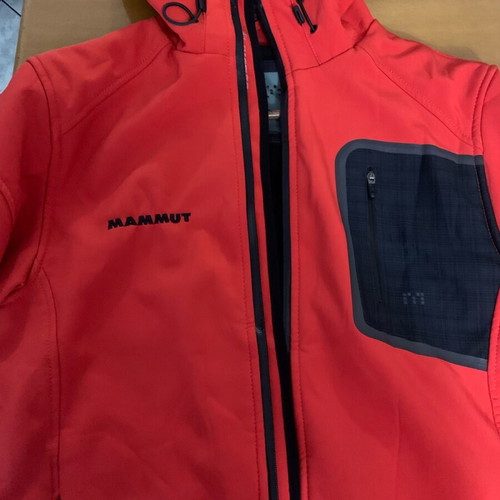 Mammut Epister Jacket like new, red, size M, missing zipper clip