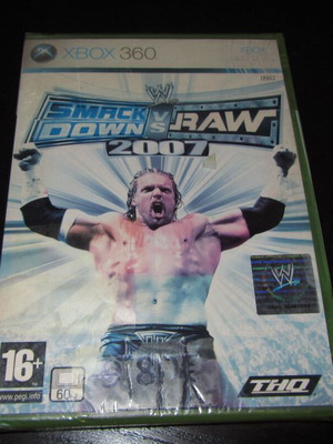 Smackdown vs Raw 2007 Xbox 360 παιχνίδι καινούργιο σφραγισμένο