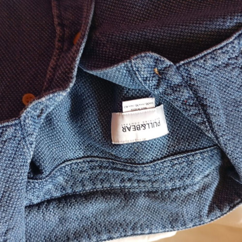 Pull & Bear men's denim shirt blue sizes L XL like new