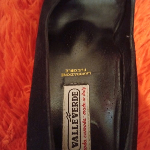 Valle Verde anatomical leather pumps like new, castor leather