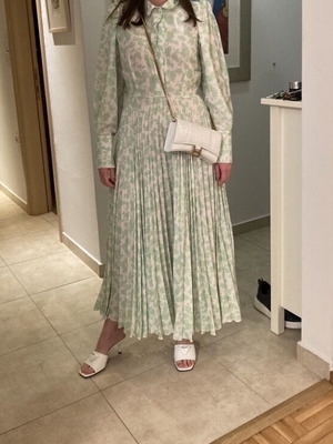 Closet London Floral Maxi Φόρεμα πράσινο, καινούργιο, μέγεθος M 38 10