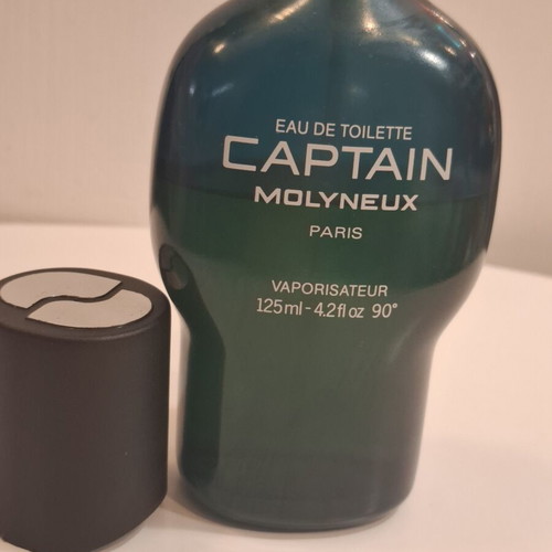 Captain EDT 125ml Molyneux Paris vintage, used