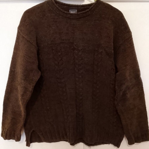 Knit Sweater like new, size S, brown