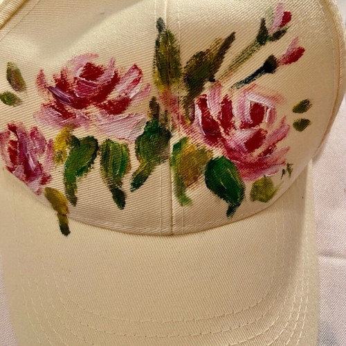 Hand-painted hat new for unique appearances