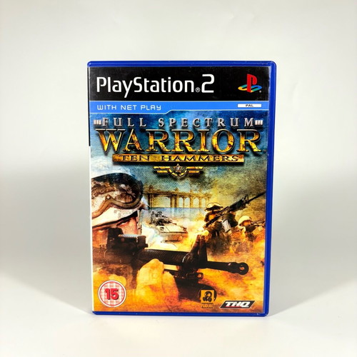 Full Spectrum Warrior Ten Hammers PS2 game used