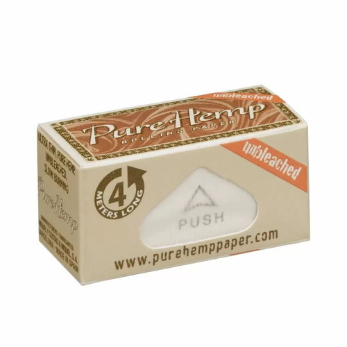 Pure Hemp Rolling Paper Roll Unbleached 4 Meters