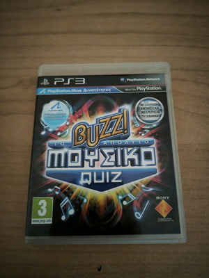 Buzz Music Quiz PS3 used game