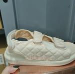 Flatforms Capitone White Sandals New