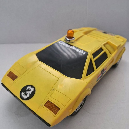 Retro Lamborghini Countach toy used with original box