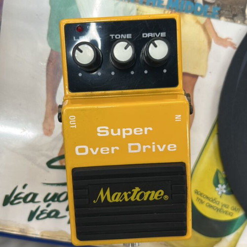 Maxtone Super Over Drive OD-10 guitar pedal used