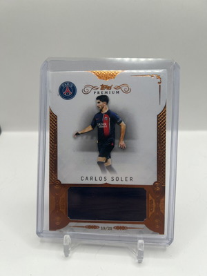 2024 Topps Premium PSG Carlos Soler Worn Patch /25