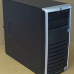 HP ProLiant ML115 G5 server computer used with multifunction printer