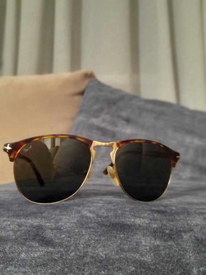 Γυαλιά ηλίου Persol 8649 aviator large μεταχειρισμένα, καφέ και χρυσαφί