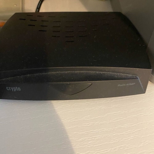 Celect 14’’ TV used with crypto decoder and remote control