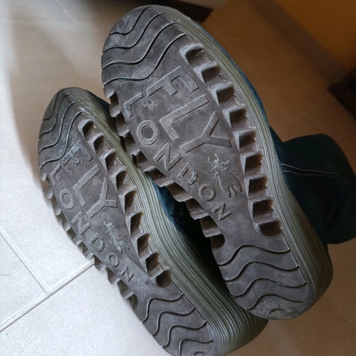 Fly London boots like new, size 37, blue