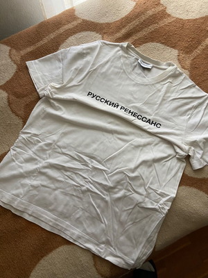Gosha Rubchinskiy archive authentic white t shirt used XL