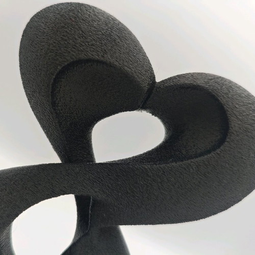 Decorative heart new, 3d printed from esun pla+ hs material