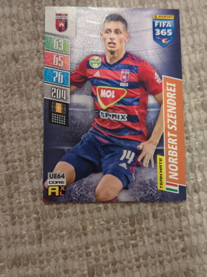 Panini FIFA 365 Norbert Szendrei Adrenalyn like new