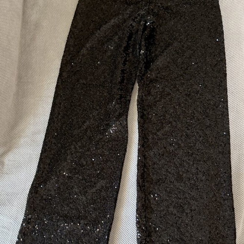 Calzedonia Party Legs black sequin palazzo pants S