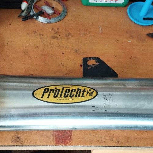 Protecht Exhaust Set for Honda SH 150 used EX.MOT.102
