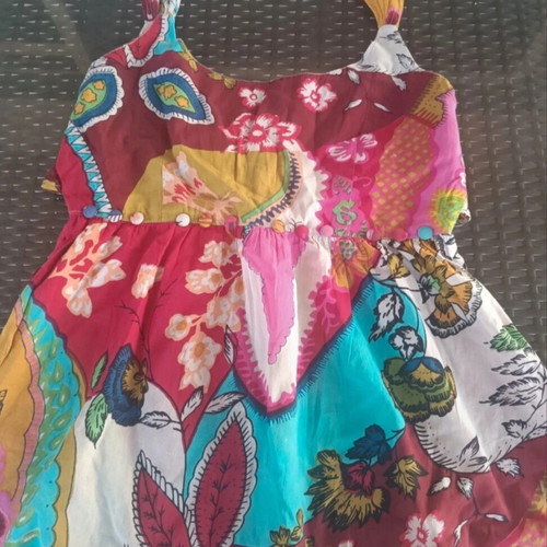 Aaiko top Small colorful like new, 100% cotton