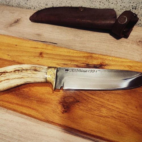 Hunting Knife with D.Mitev Master Mark new