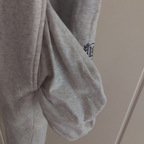 Superdry Long Sweater Size S Like New, Grey, 59% Cotton 41% Polyester