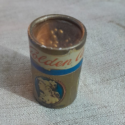 Golden Cameos vintage matchbox used