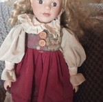Porcelain doll like new