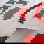  Μίνι μπλουζάκια με βεντούζα, I <3 ME, Χρώμα κόκκινο και άσπρο, για το αυτοκίνητο