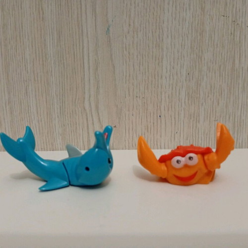 Kinder Surprise Joy figures used, funny miniatures set