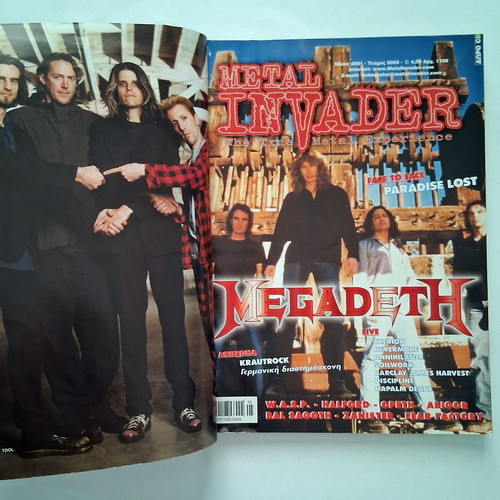 Metal Invader magazine issues 55 & 56 used