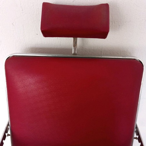Barber chair used from 1940-1950 era