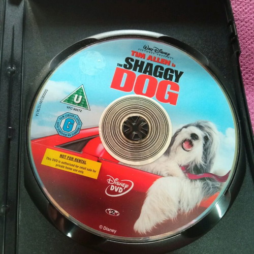 The Shaggy Dog DVD like new, comedy adventure, subbed