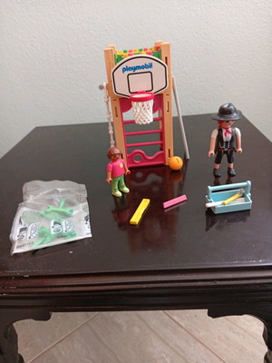 Playmobil εργασίες επισκευής παιδικής χαράς σαν καινούργιο, κωδικός 71475