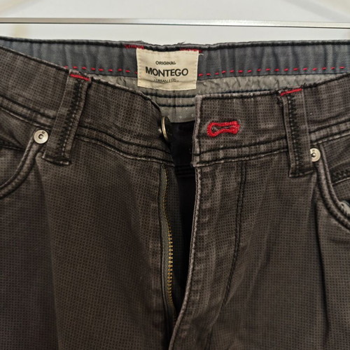 Montego men's pants used with subtle check pattern W33 L32