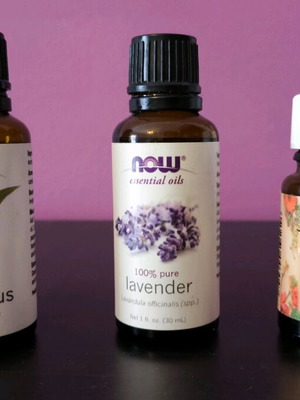 Essential oils eucalyptus, lavender and cedar like new, 3 bottles