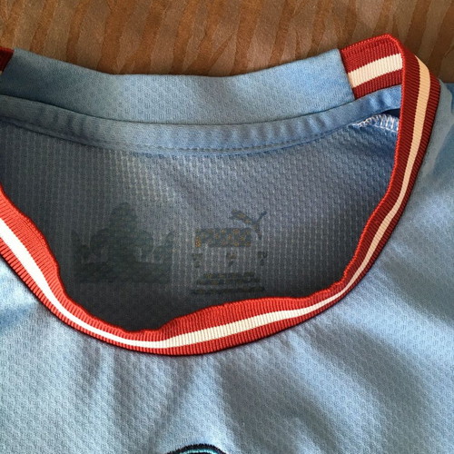 Puma Manchester City De Bruyne #17 Soccer Jersey used, size S/M