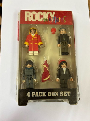 Minimates Rocky 4 Pack box set μεταχειρισμένο, λείπει το ένα γάντι