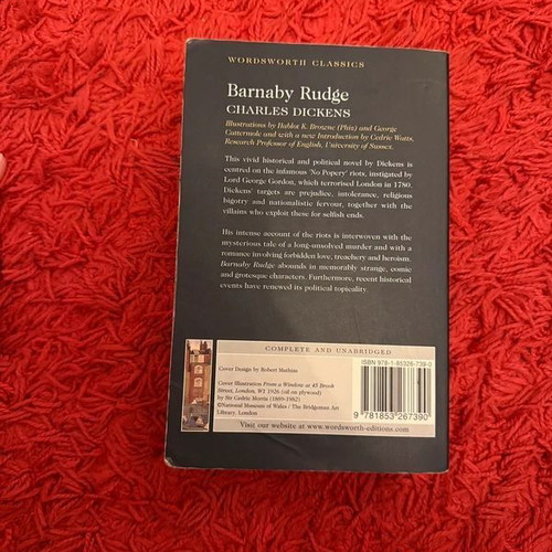 Barnaby Rudge book by Charles Dickens used