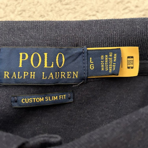 Polo Ralph Lauren Polo Pony-embroidered shirt L used, blue
