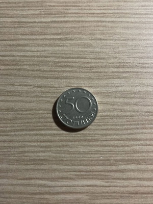 Rare 50 Stotinki coin Bulgaria new