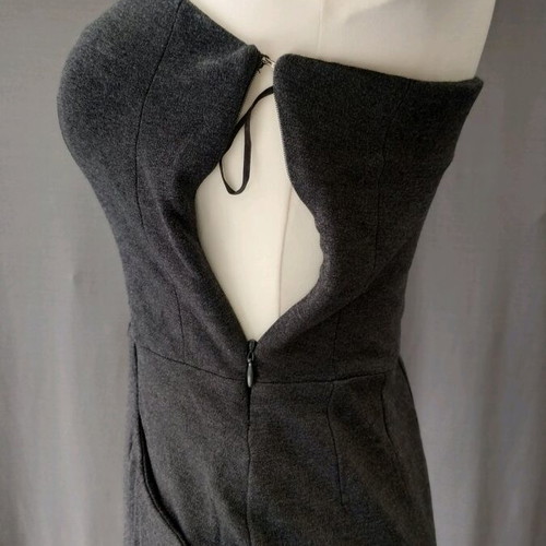 Mango Penelope & Monica Cruz dress dark gray like new, size S-M