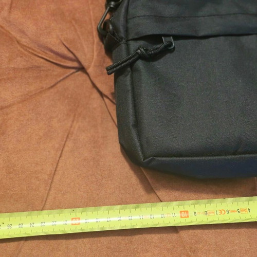 Men's shoulder bag nylon cordura black
