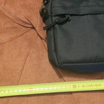 Men's shoulder bag nylon cordura black